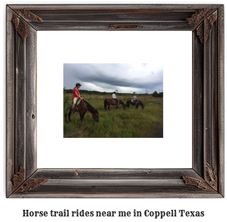 horse trail rides near me in Coppell, Texas